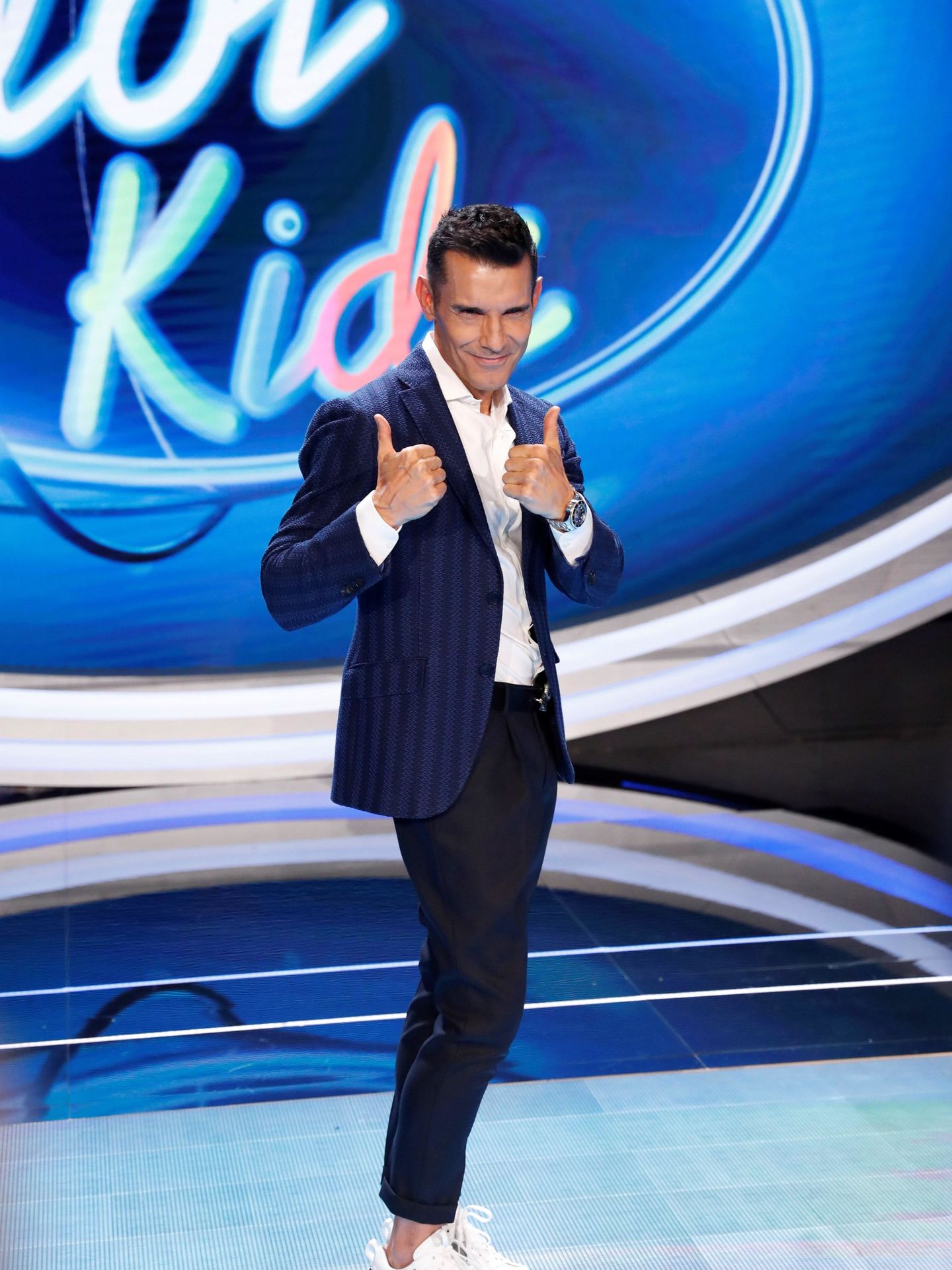 Jesús Vázquez en la presentación de 'Idol Kids' en Madrid. (EFE)