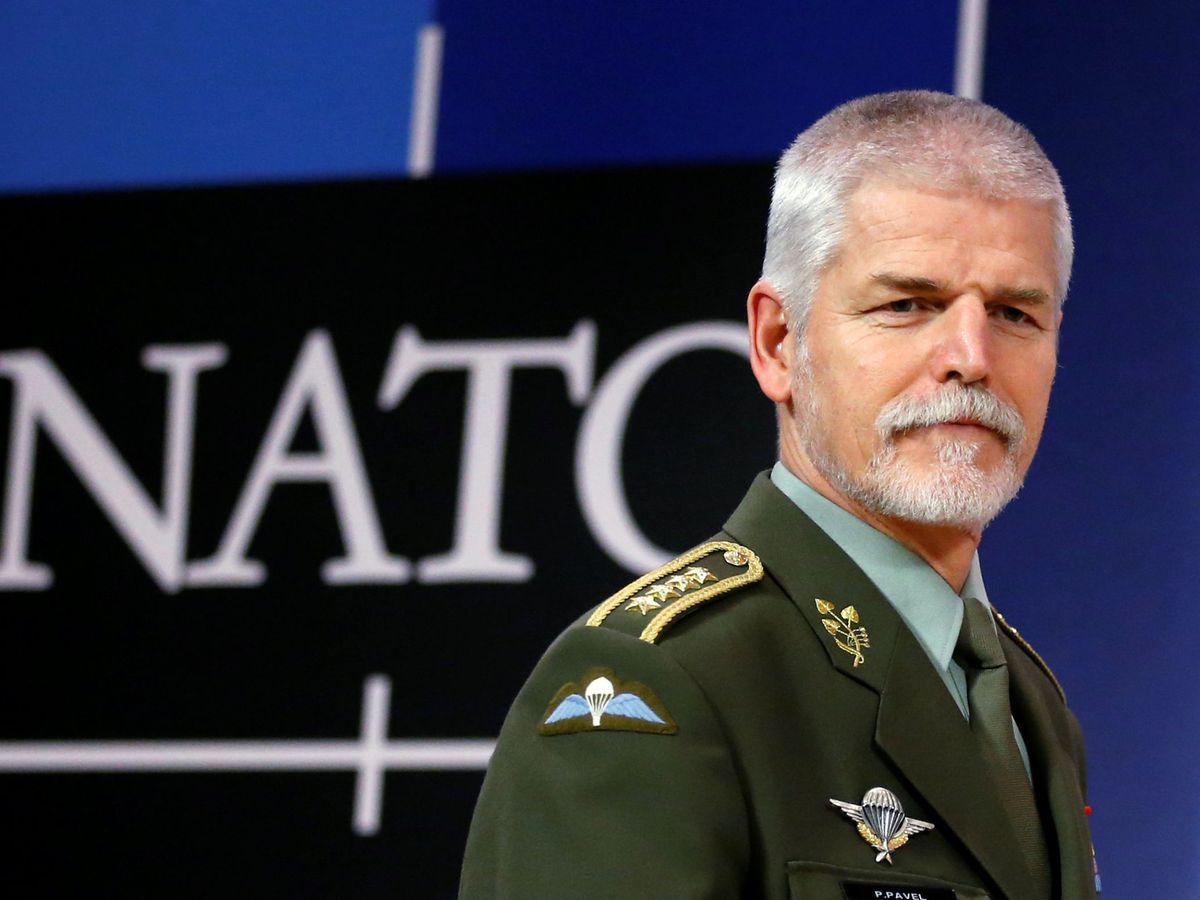 Foto: Pavel, durante su etapa como presidente del Comité Militar de la OTAN. (Reuters/François Lenoir)