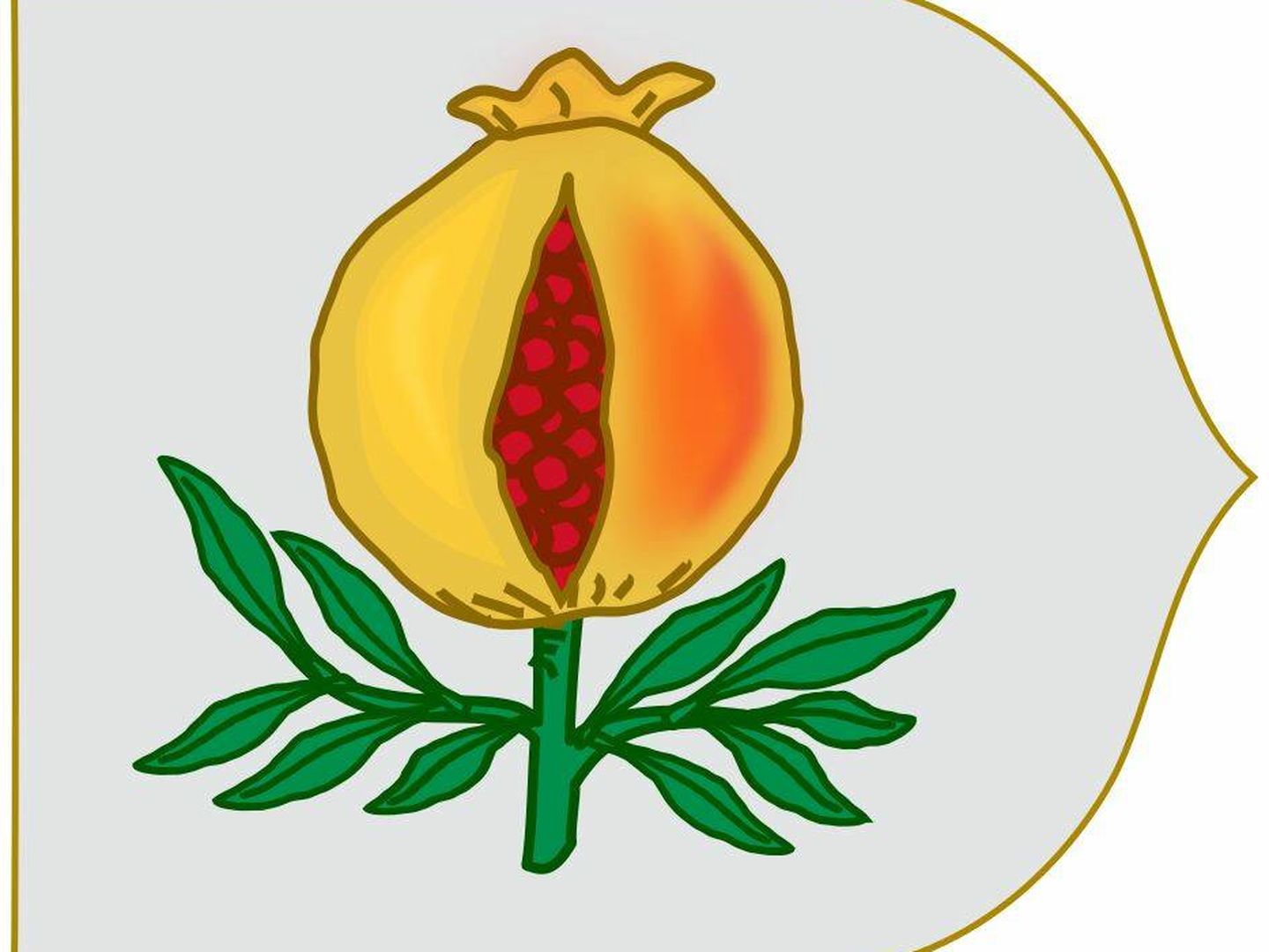 Bandera del Reino de Granada. (EC)