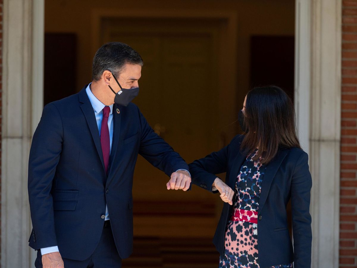 Foto: El presidente del Gobierno, Pedro Sánchez, y la líder de Cs, Inés Arrimadas. (EFE)