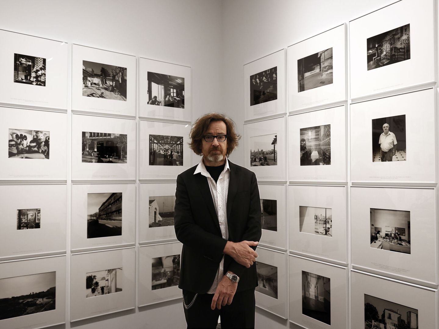 El comisario, crítico de arte y fotógrafo catalán Jorge Ribalta ...