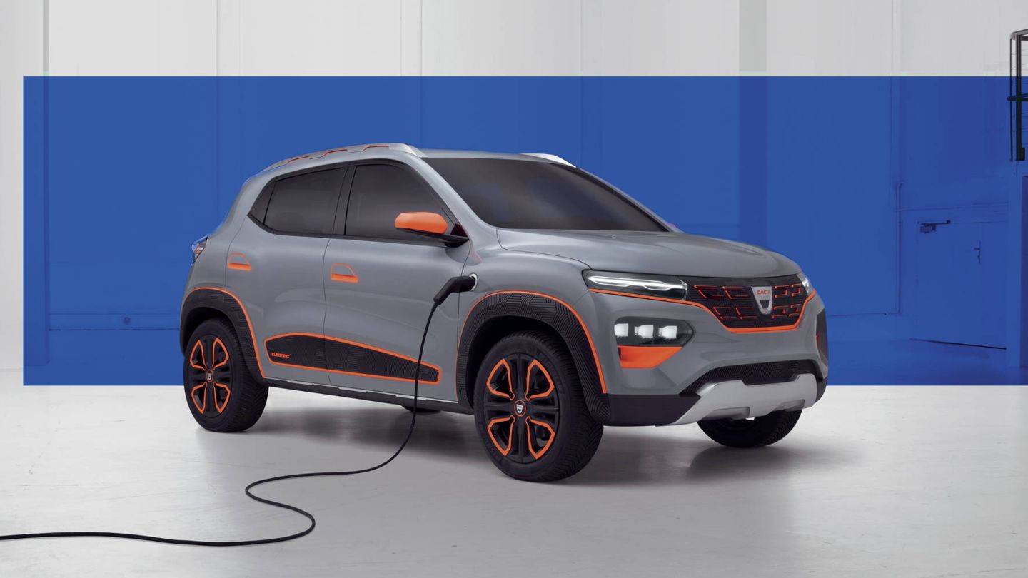 El Concept Dacia Spring avanza el que será el coche eléctrico pequeño de Dacia fabricado en China que se venderá en Europa en 2021. 
