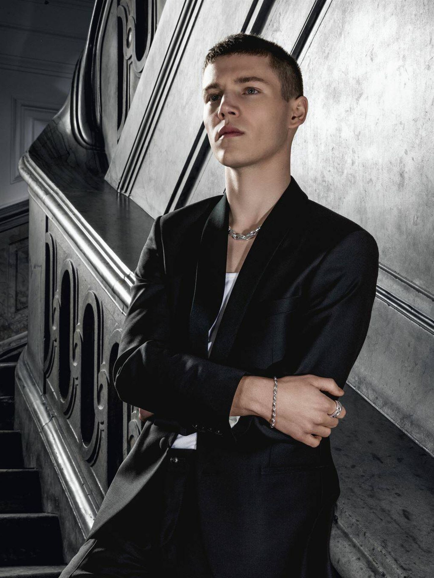El príncipe Félix, en la nueva campaña publicitaria de Georg Jensen. (Georg Jensen)