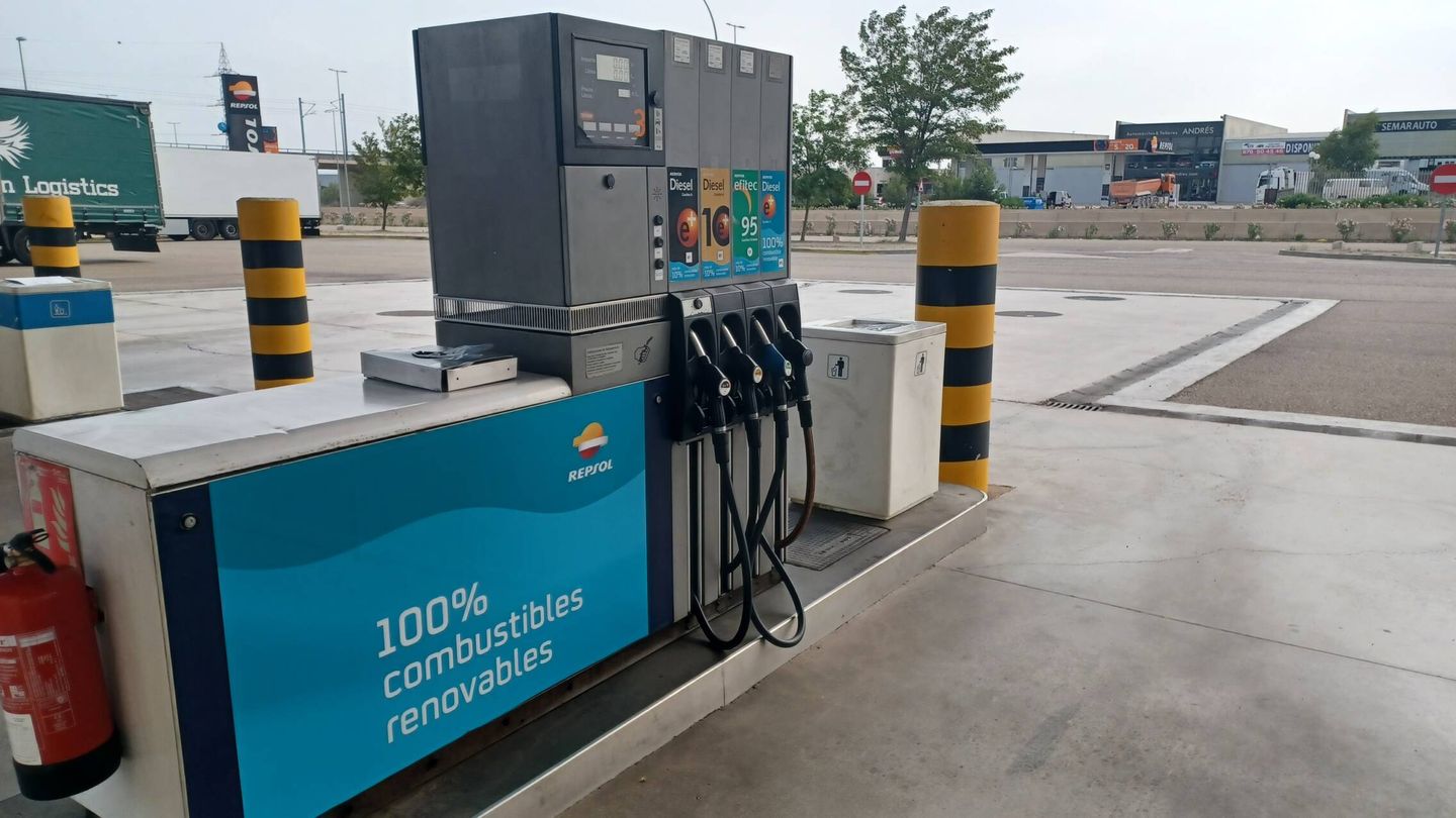 Repsol ya suministra combustible renovable en España en 10 estaciones de servicio.