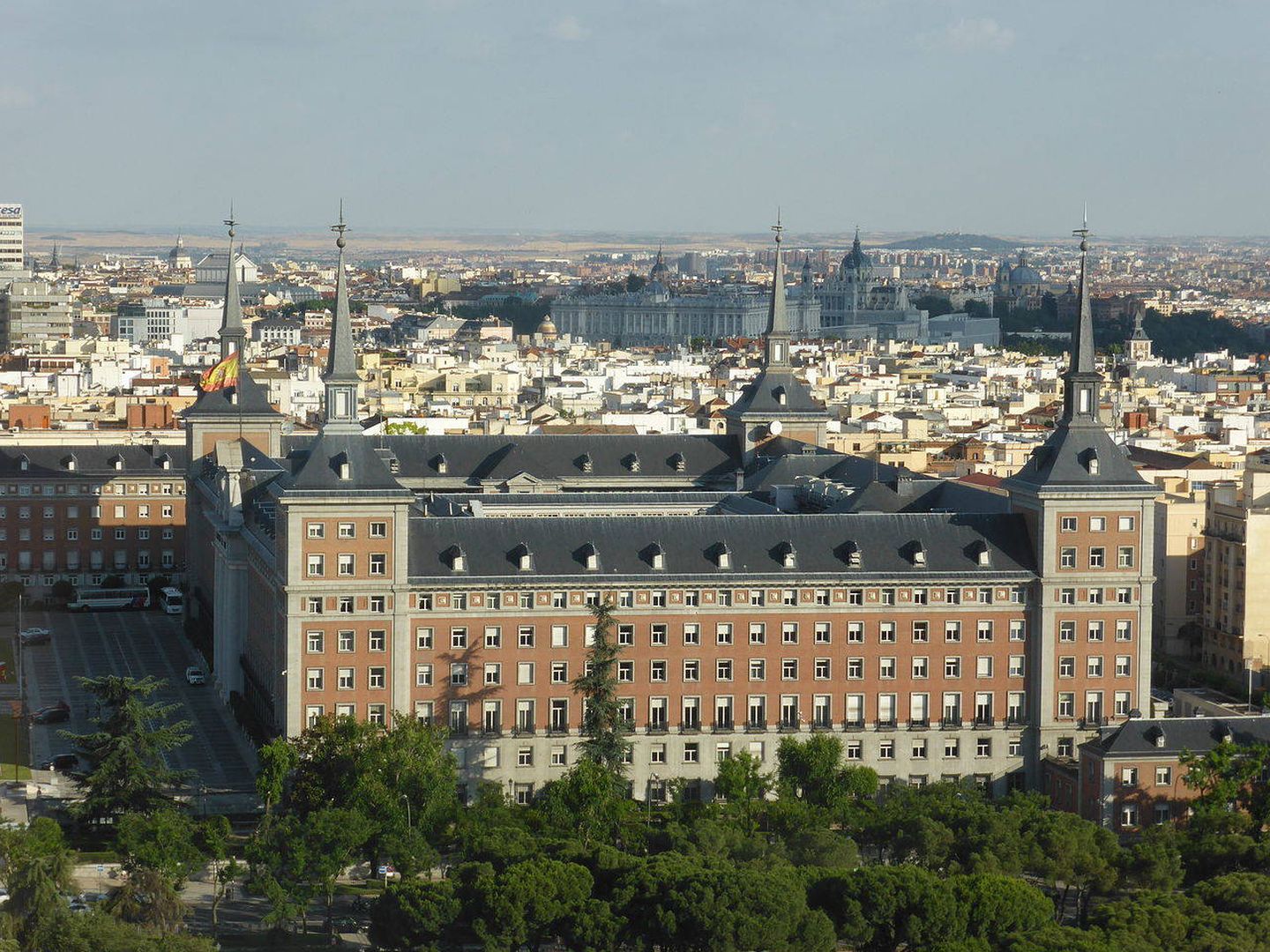 El Ministerio del Aire, en Madrid. (Ayuntamiento de Madrid)