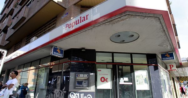 Foto: Sucursal Banco Popular (Efe)