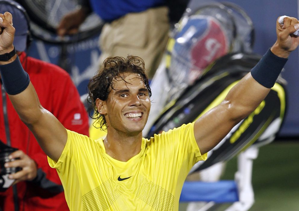 Foto: Nadal puede alcanzar el número dos de vencer a Isner (Reuters).