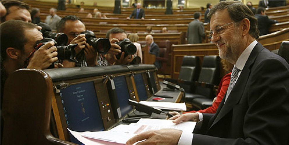 Foto: Rajoy sigue cobrando 870€ al mes del Congreso para "alojamiento y manutención"