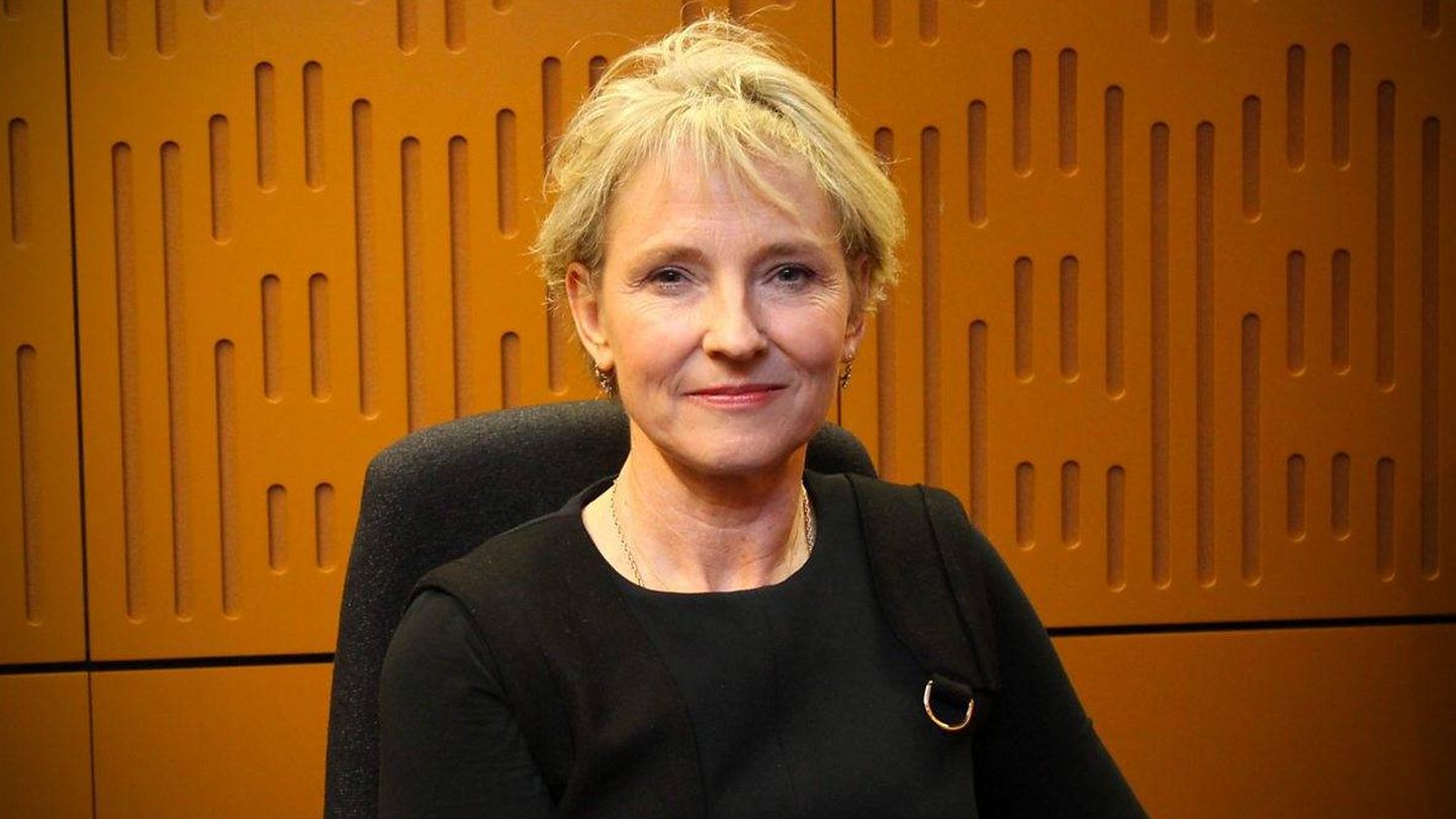  Julia Samuel, en una reciente intervención radiofónica. (BBC Radio)