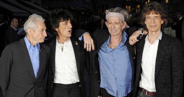 The Rolling Stones, con Charlie Watts, Ronnie Wood, Keith Richards y Mick Jagger. (EFE)