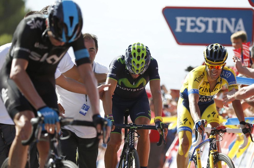 Froome y Contador no pudieron con el murciano (EFE)