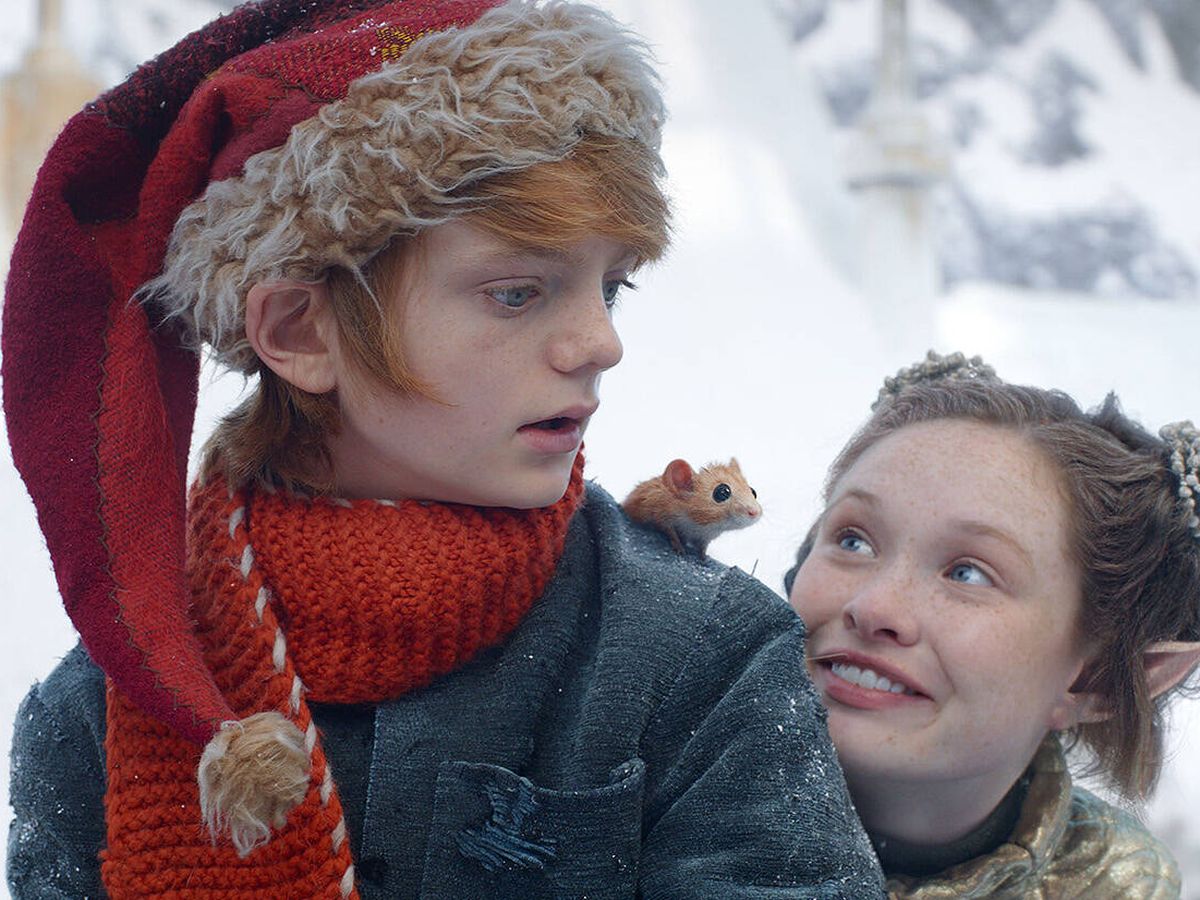 Foto: Fotograma de la película 'El niño que salvó la Navidad'. (Netflix)
