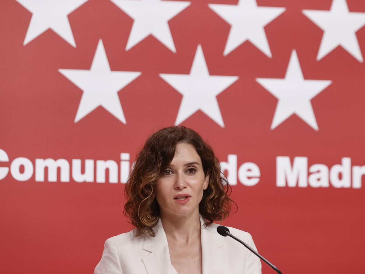 Foto: La presidenta de la Comunidad de Madrid, Isabel Díaz Ayuso.  (EFE/Emilio Naranjo)