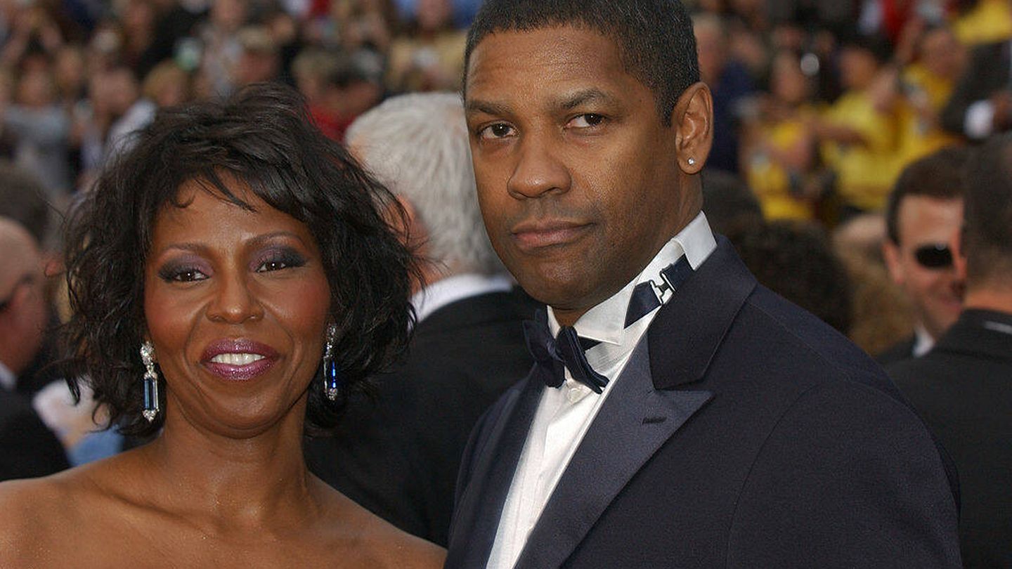 El actor junto a su mujer en 2002. (Getty)
