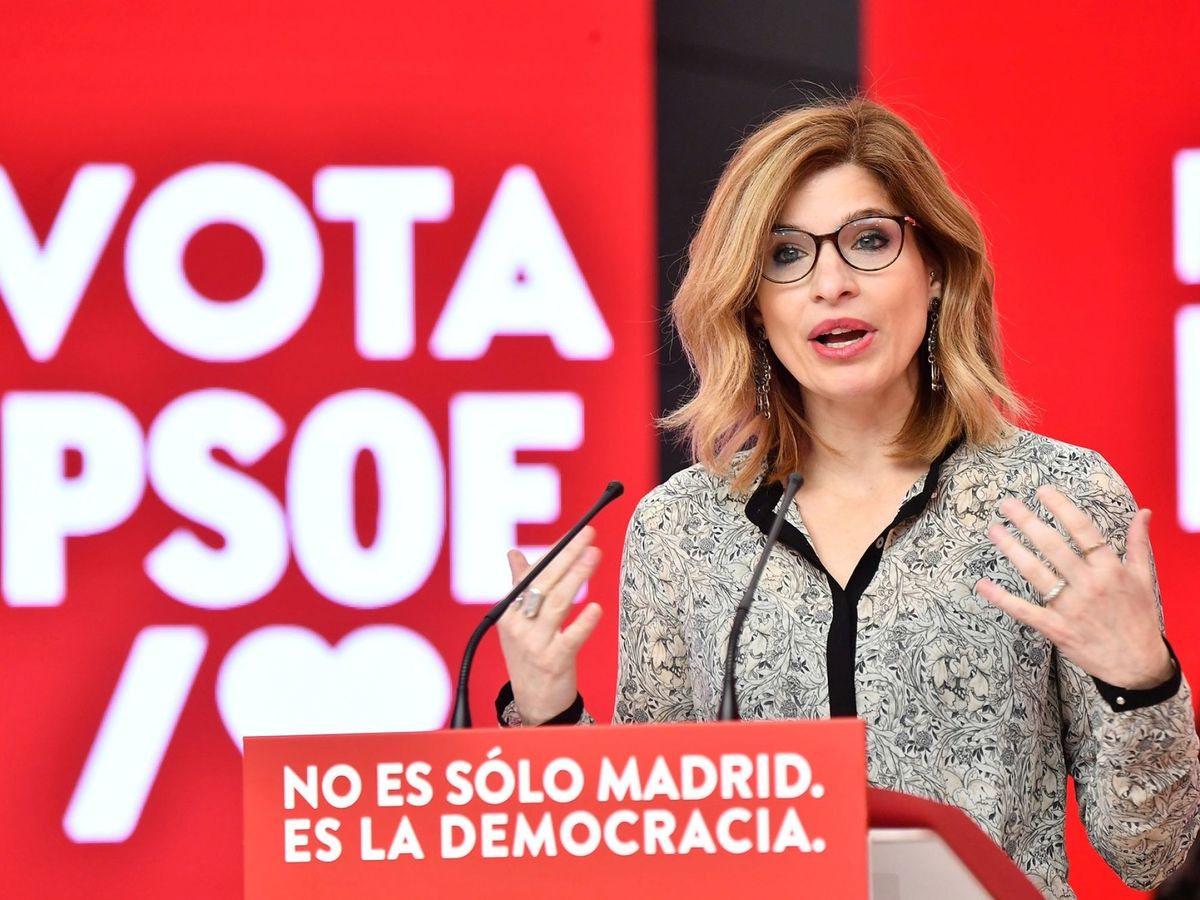 Foto: La número dos de la lista madrileña del PSOE a la Asamblea, Hana Jalloul. (EFE)