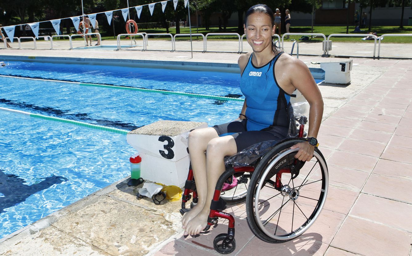 La nadadora paralímpica Teresa Perales. (Javier Belver/EFE)
