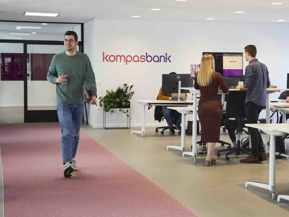 Foto: Imagen corporativa del banco danés Kompasbank. 