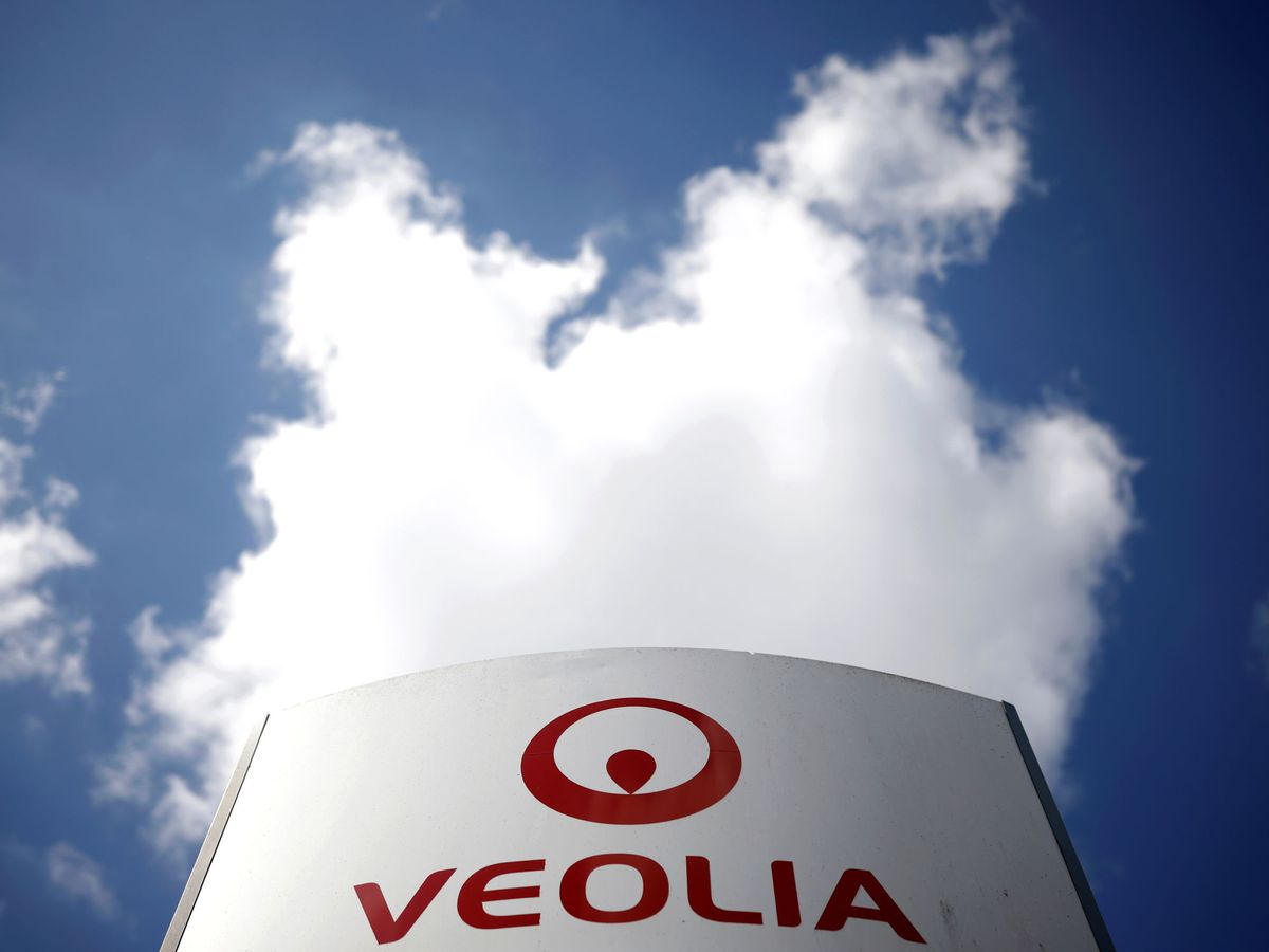 Foto: Logo de Veolia. (Reuters)