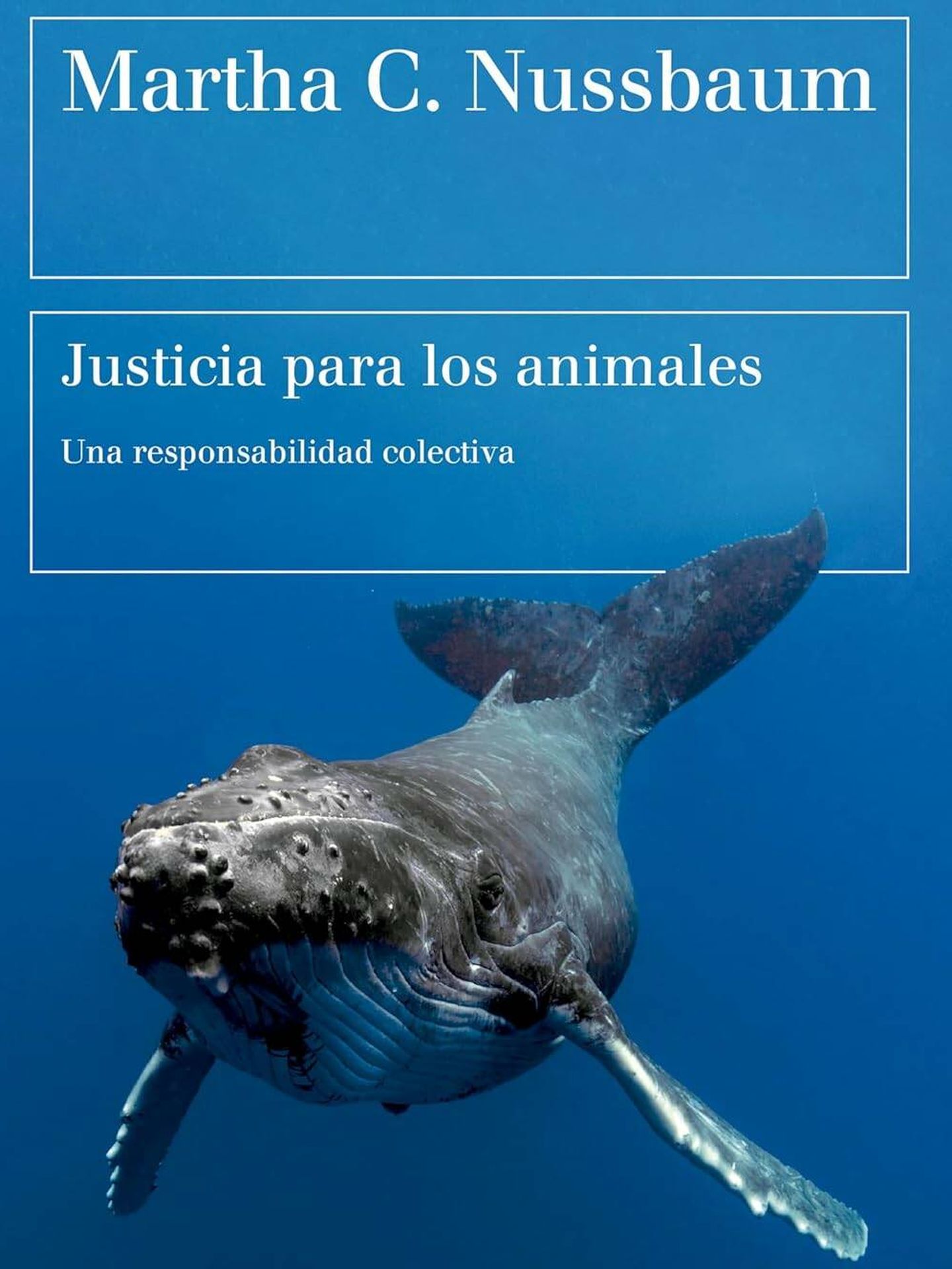 'Justicia para los animales', de Martha Nussbaum.
