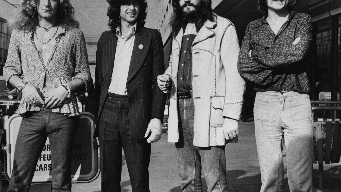 El grupo de hard rock Led Zeppelin (Getty Images).