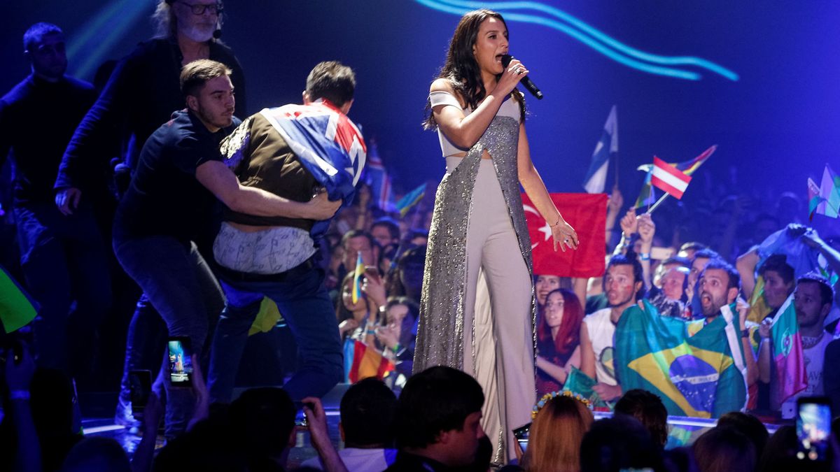 El espontáneo del 'calvo' en Eurovisión podría recibir hasta 5 años de cárcel
