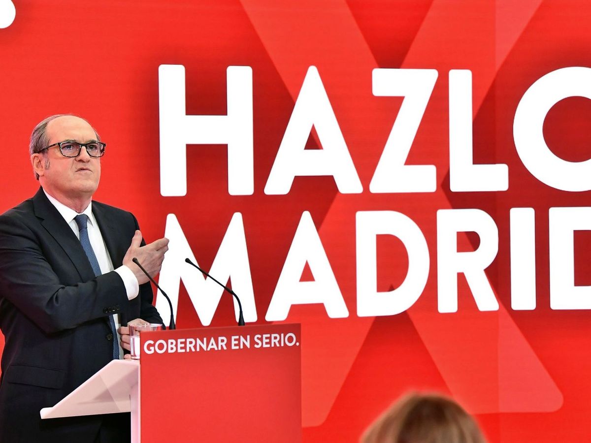 Foto: El candidato socialista a la Comunidad de Madrid, Ángel Gabilondo. (EFE)