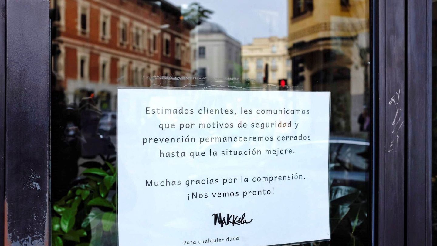 El restaurante Makkila de Madrid anuncia su cierre por el coronavirus. (EFE)