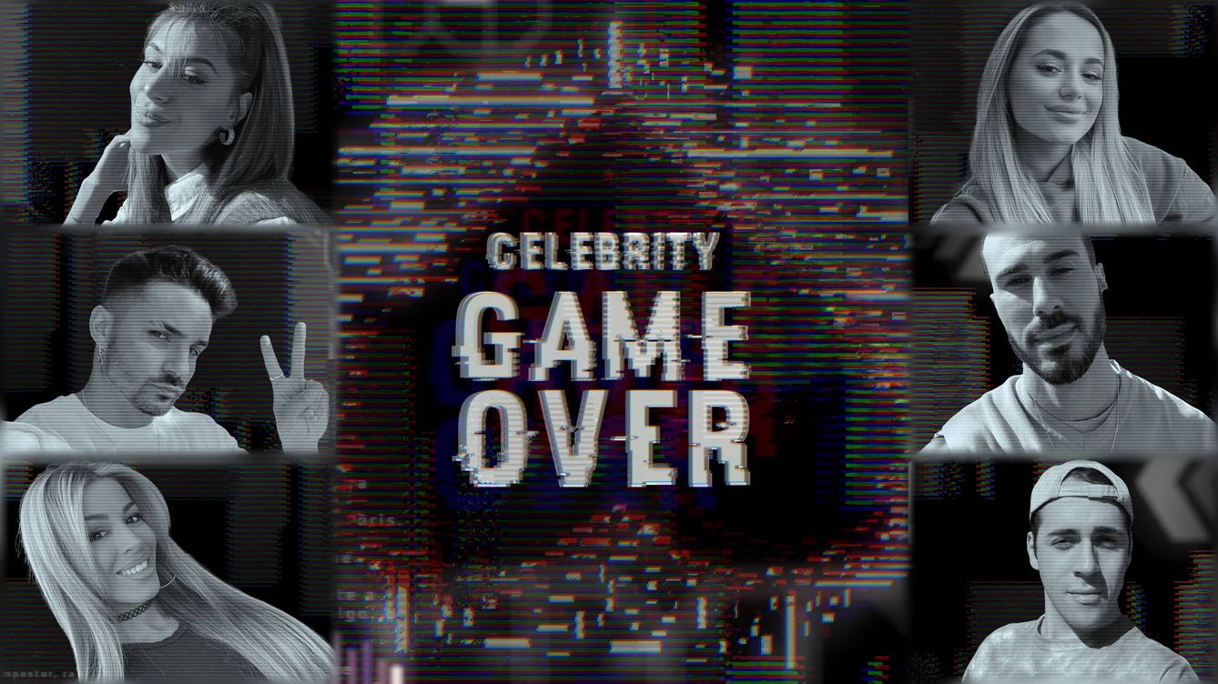 Foto: Cartel promocional de 'Celebrity game over'. (Mediaset España)