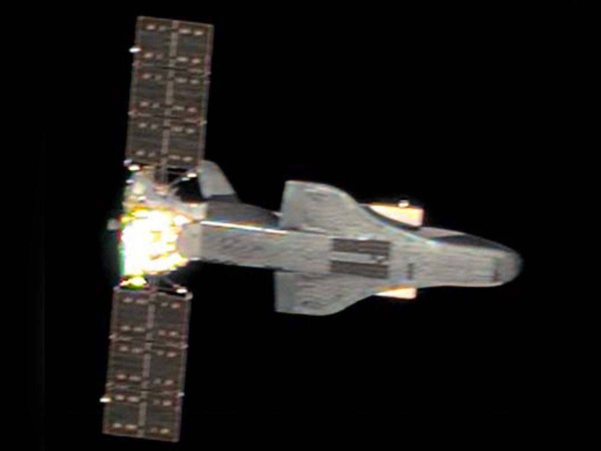 Pentágono revela primeira imagem de alta resolução do avião espacial secreto da China