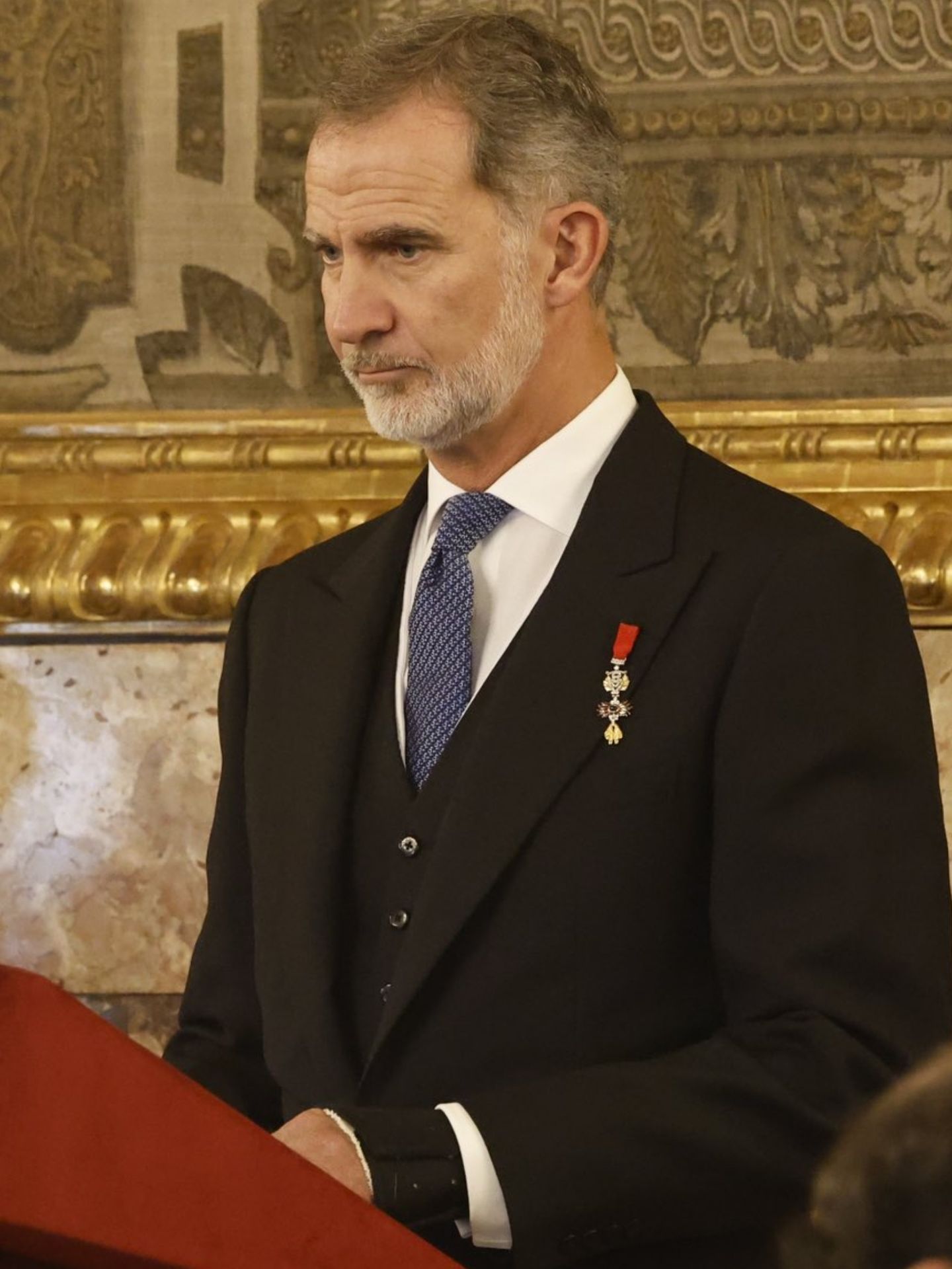 El rey Felipe VI en el Palacio Real. (Twitter