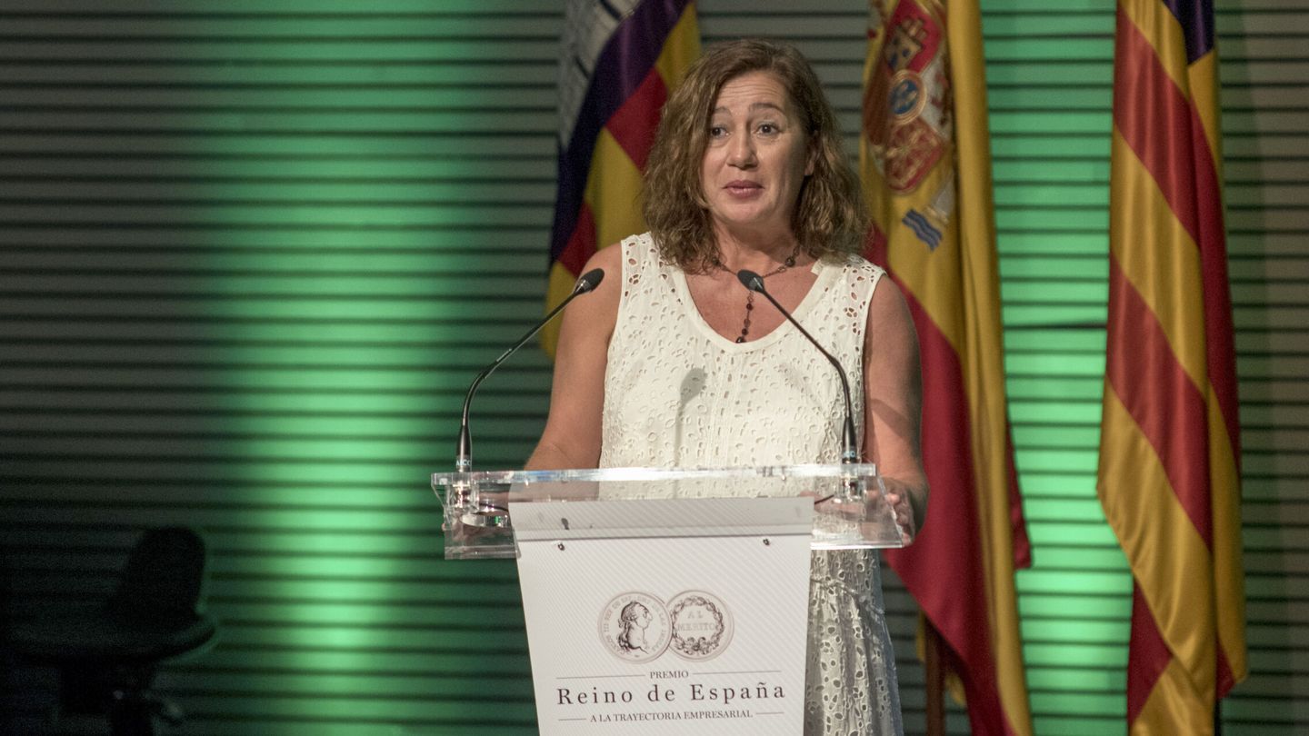 Francina Armengol, presidenta de Baleares. (EFE/Atienza)