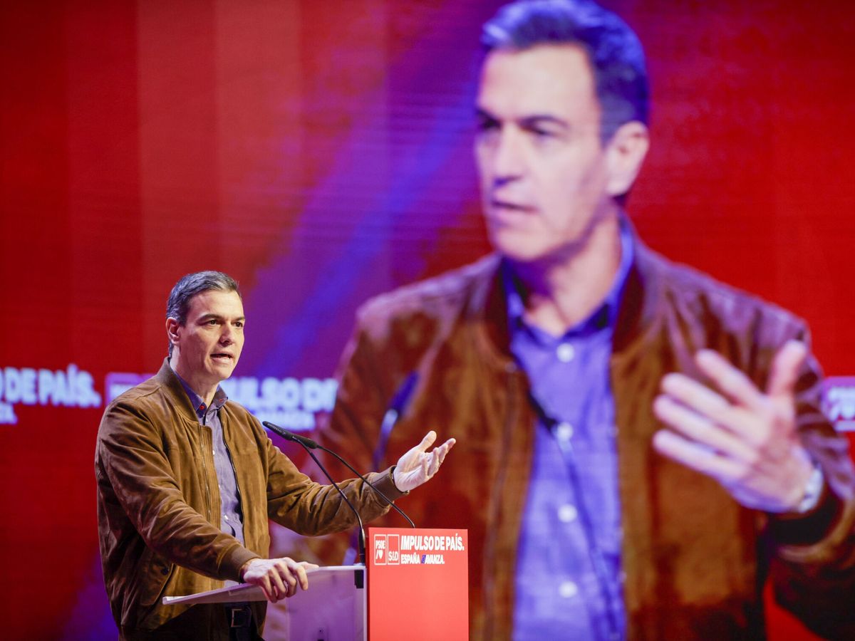 Foto: Sánchez, en la clausura de la convención del PSOE. (EFE/Cabalar)