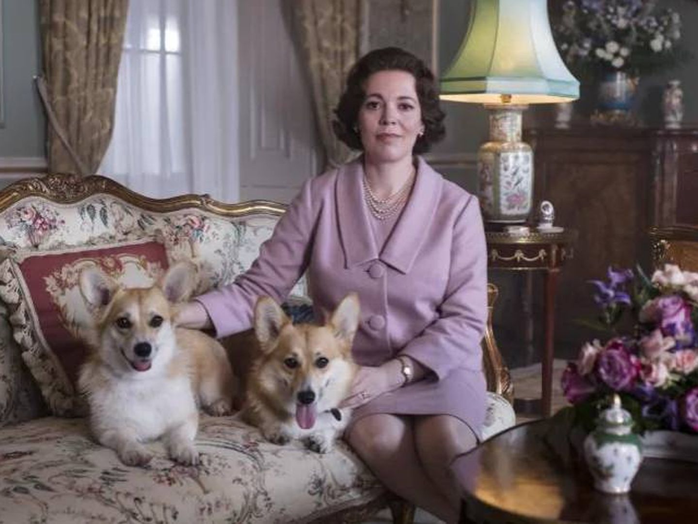 Olivia Colman, como Isabel II en 'The Crown'. (Netflix)