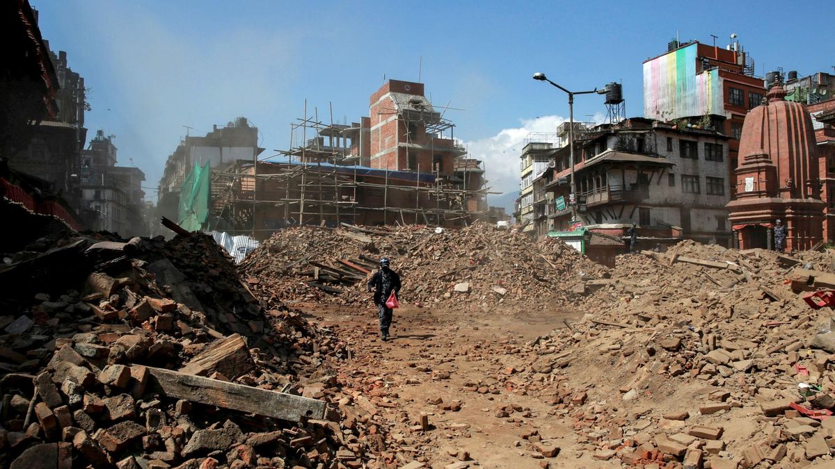 Los vídeos del terremoto de Nepal