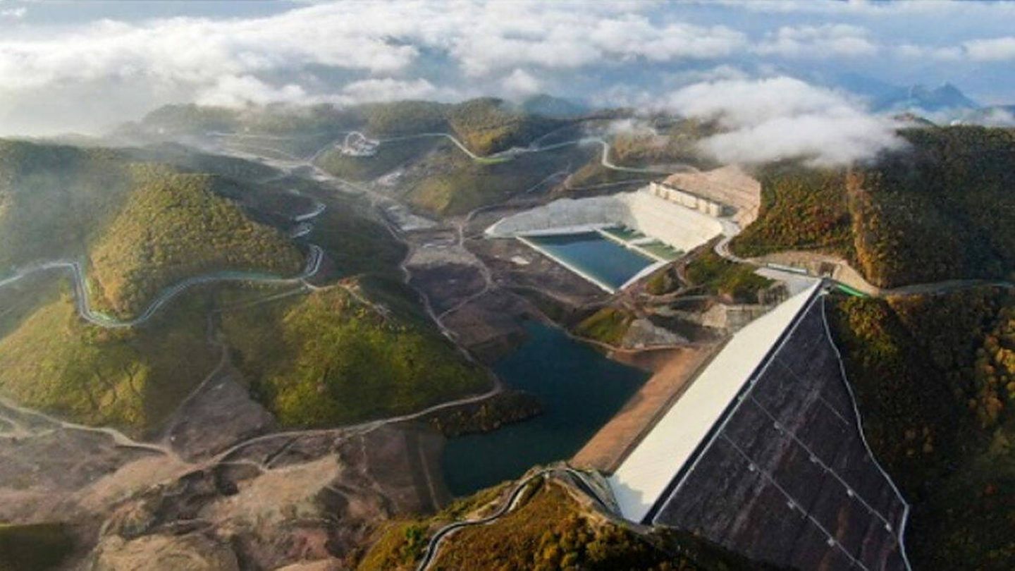 La central hidroeléctricas de bombeo de Fengning. (State Grid Corp of China)