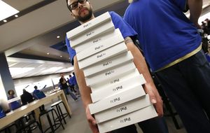 Apple incrementa ligeramente los ingresos pero su iPad se estanca