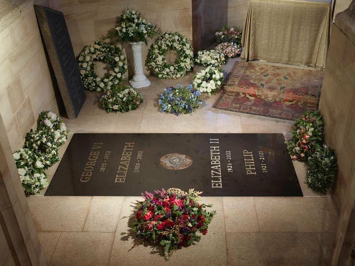 Así es la tumba de Isabel II: sale a la luz la primera imagen