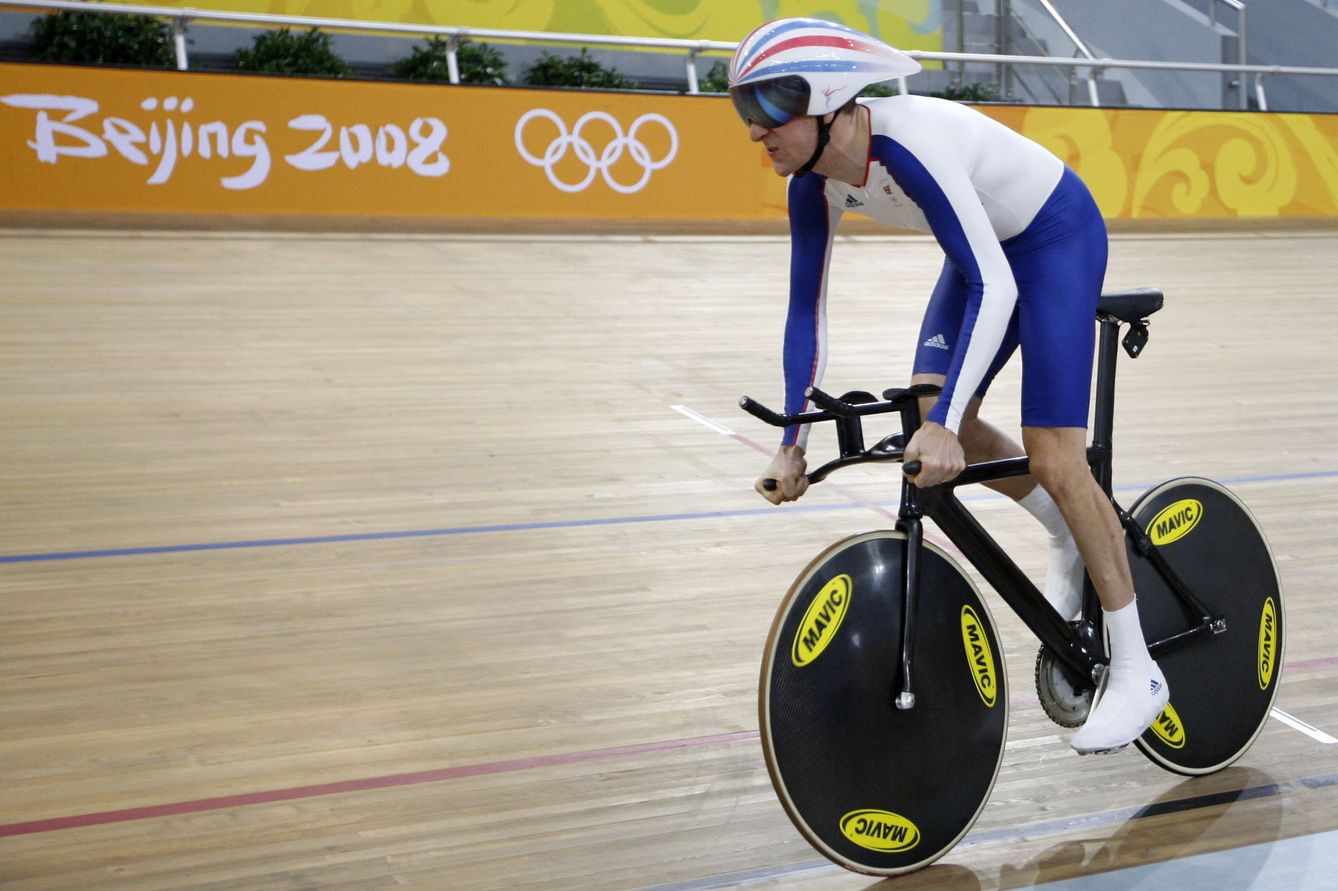 Wiggins, durante los Juegos de Pekín 2008 (Reuters)