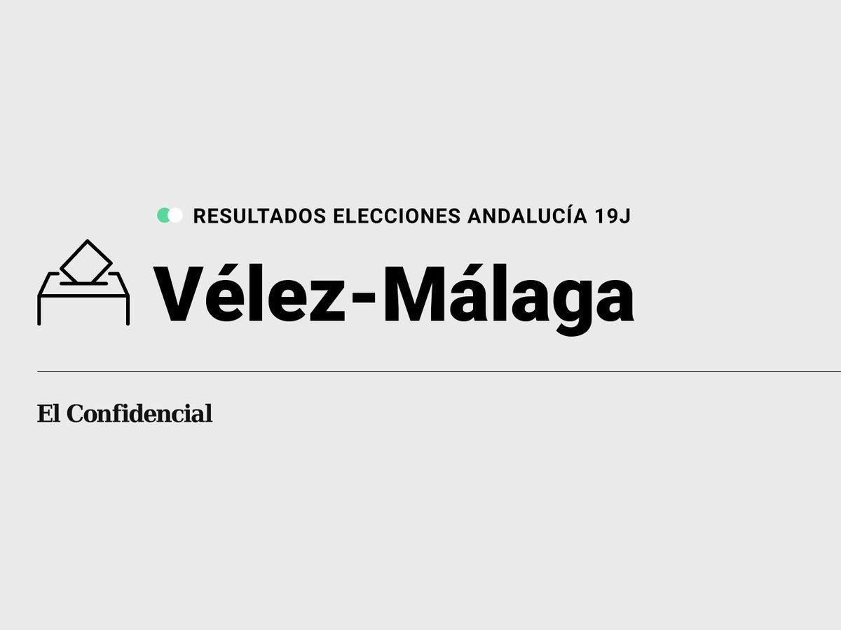 Foto: Resultados en Vélez-Málaga, Málaga, de las elecciones de Andalucía 2022 este 19-J (C.C./Diseño EC)