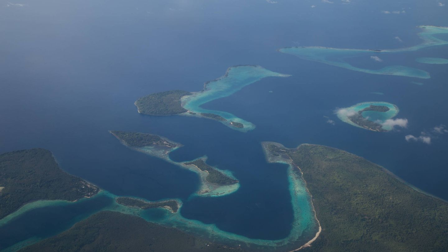 Vista aérea de las Islas Salomón (Fuente: iStock)