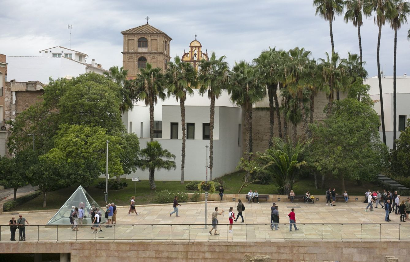 Vista del Museo Picasso de Málaga. (EFE/ Álvaro Cabrera)