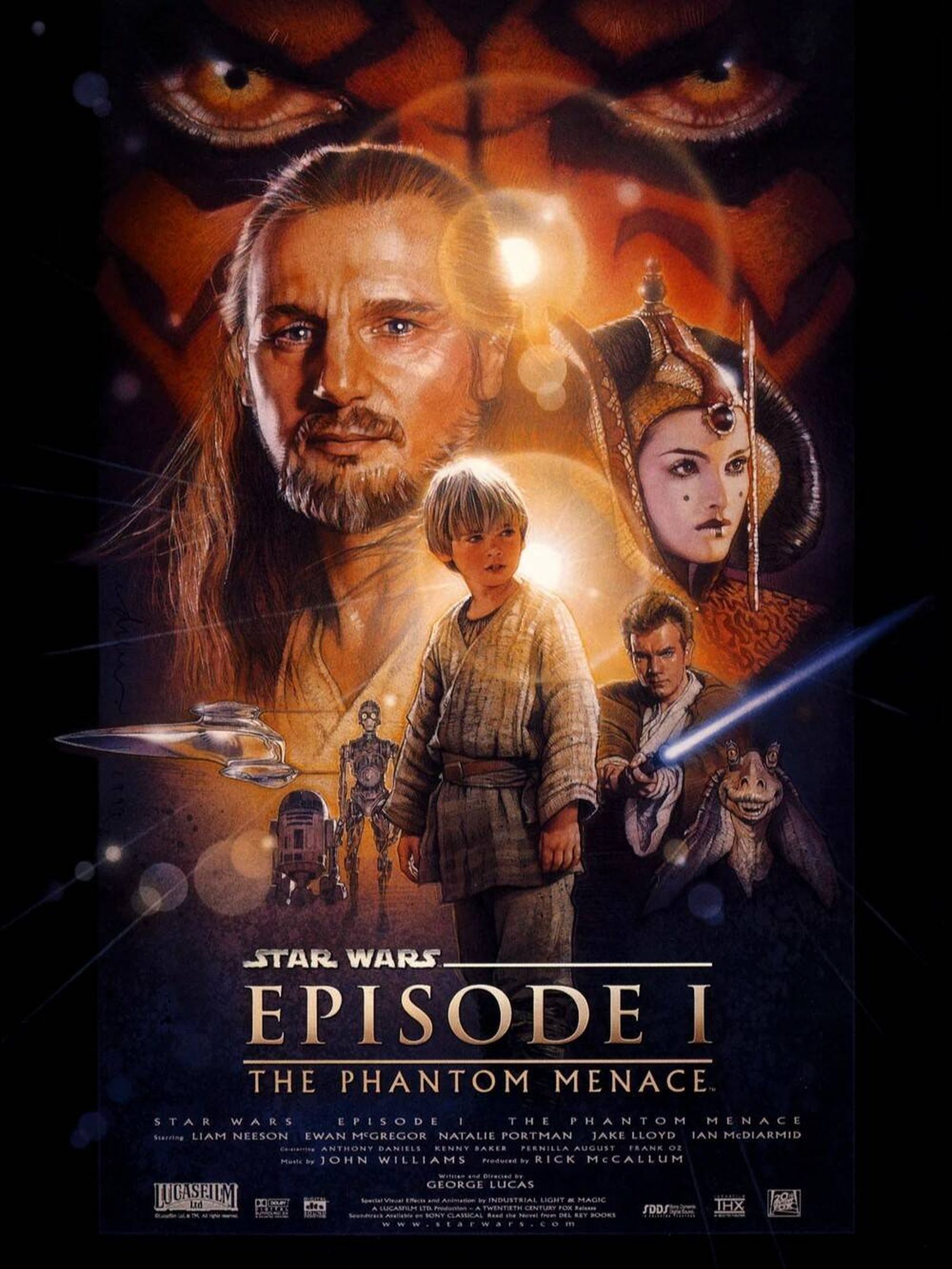 Star Wars: Episodio I - La amenaza fantasma. (1999 © Lucasfilm)
