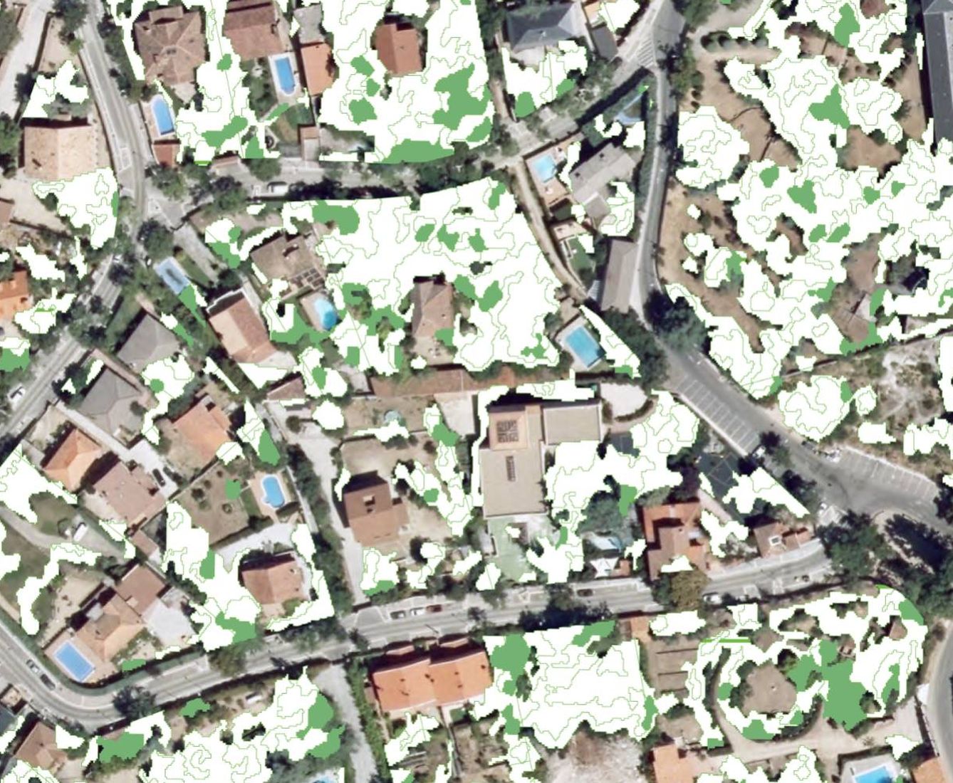 Imagen de Madrid tomada por el satélite Pleiade.