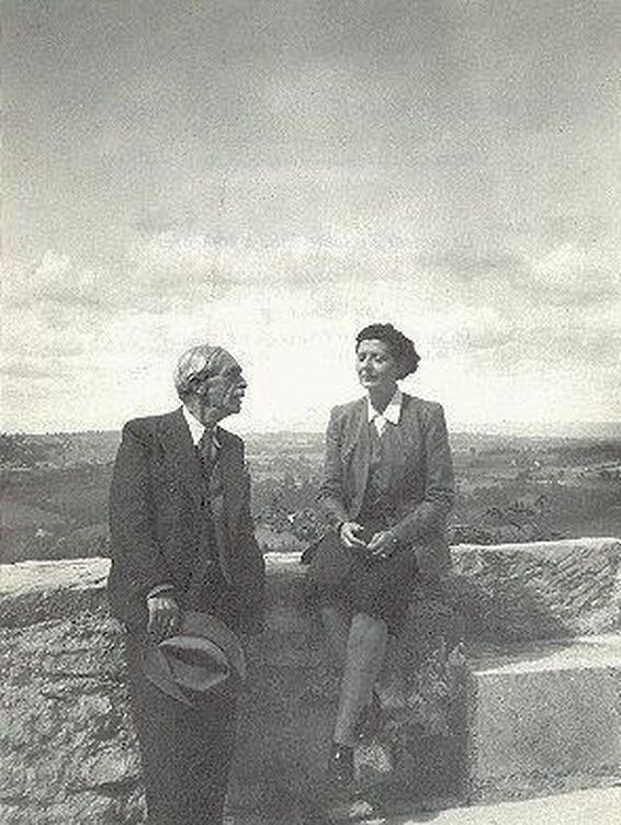 Paul Valéry y Jean Voilier, 1943