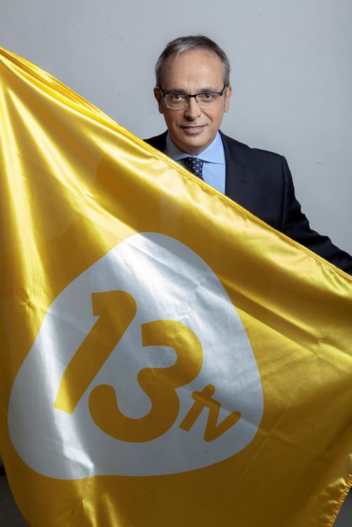 El director de informativos, Alfredo Urdaci. (EFE)