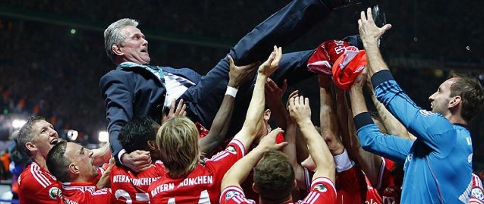 Foto: Heynckes deja una herencia envenenada a Guardiola: el Bayern firma el triplete