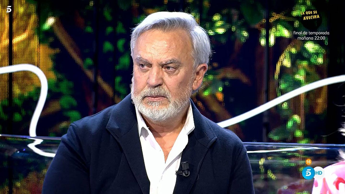 Enrique del Pozo, en 'Supervivientes 2022'. (Mediaset)