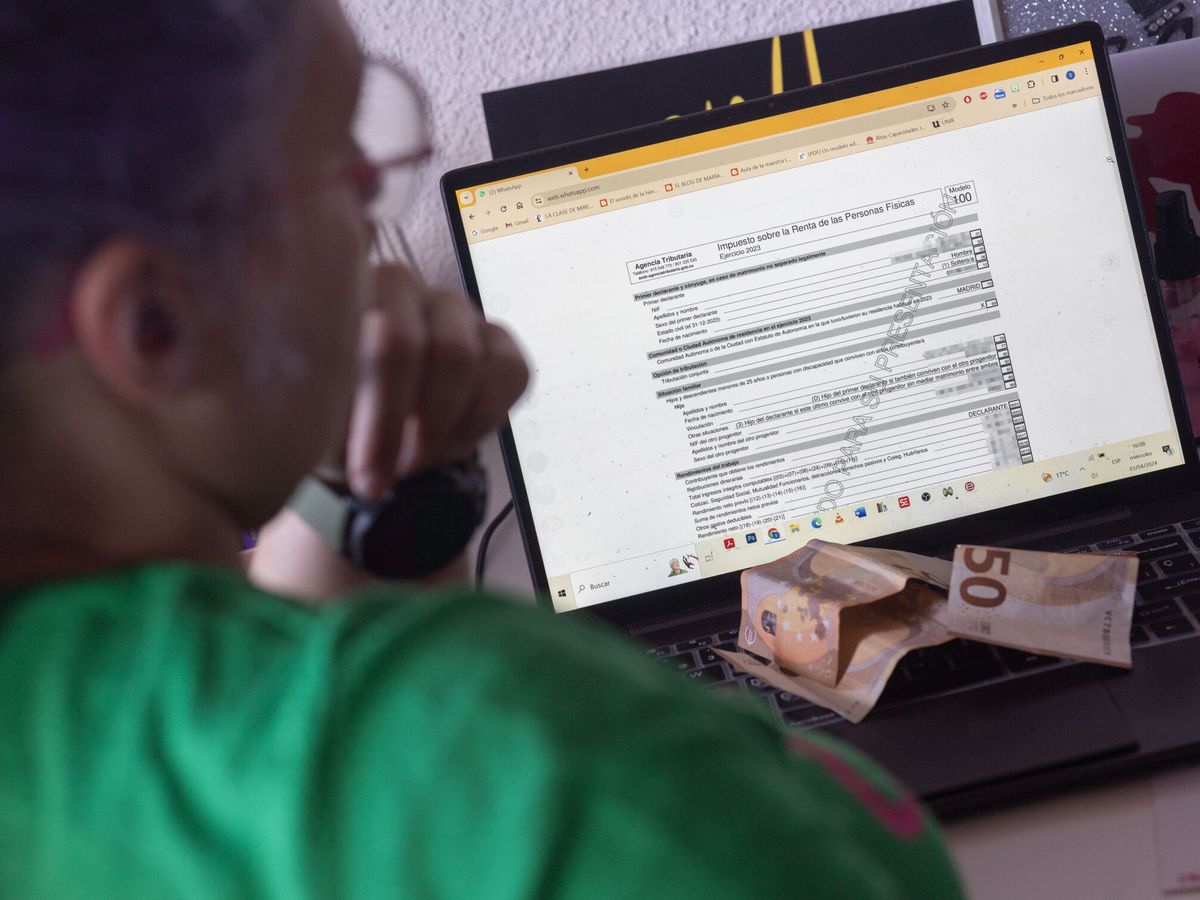 Foto: Cómo modificar una declaración de la renta 2024 ya presentada (Europa Press/Eduardo Parra)