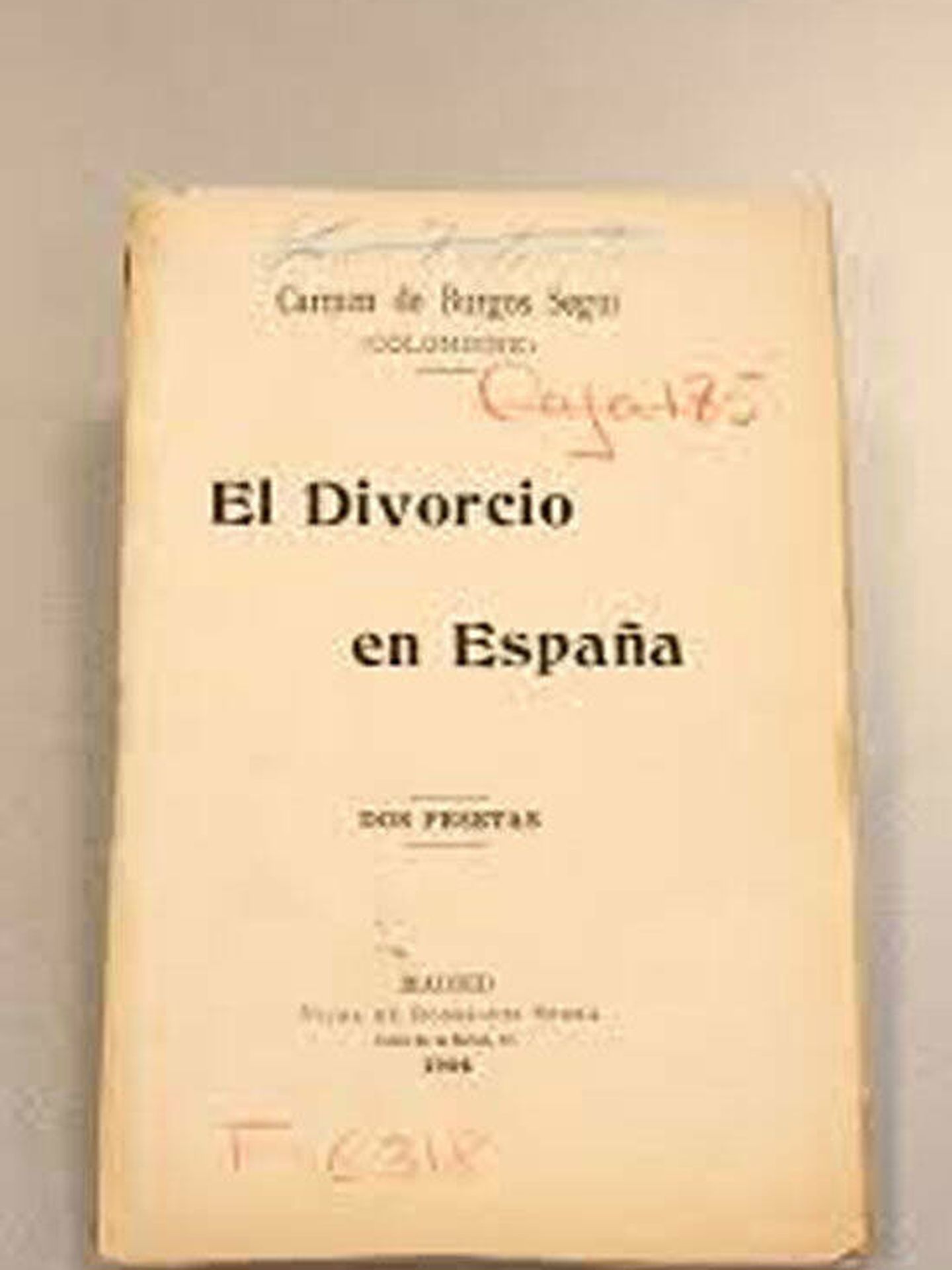 Obra 'El Divorcio de España'. (Diputación de Almería)