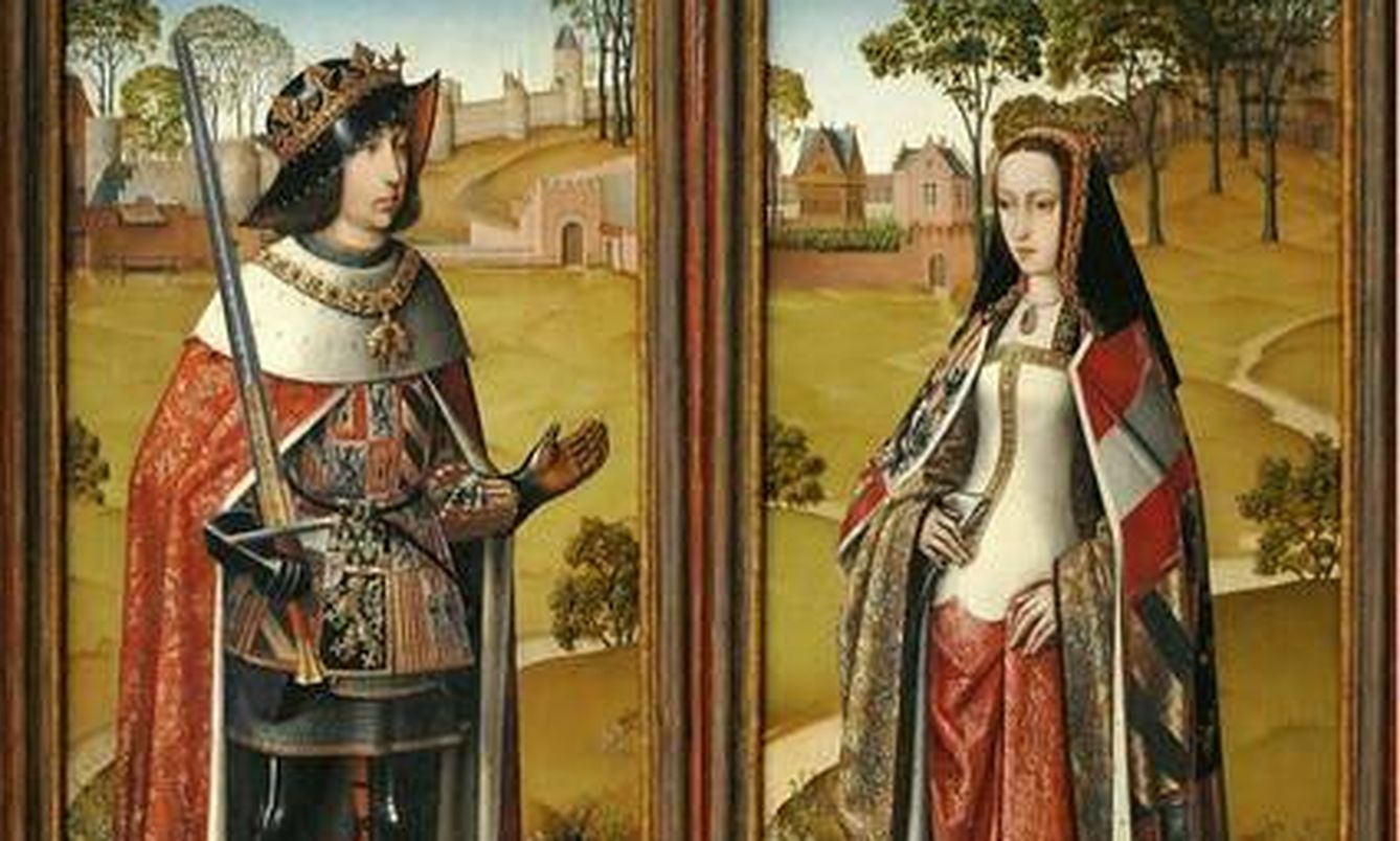 Felipe el Hermoso y Juana de Castilla. (Cedida)